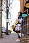 AWST Int'l "Lila" Jumper Pattern Tote Bag w/ Tassel