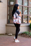 AWST Int'l "Lila" Jumper Pattern Tote Bag w/ Tassel
