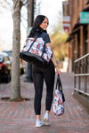 AWST Int'l "Lila" Jumper Pattern Travel Bag w/ Tassel