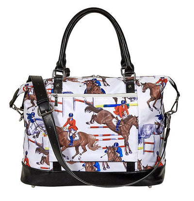 AWST Int'l "Lila" Jumper Pattern Travel Bag w/ Tassel