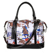 AWST Int'l "Lila" Jumper Pattern Travel Bag w/ Tassel