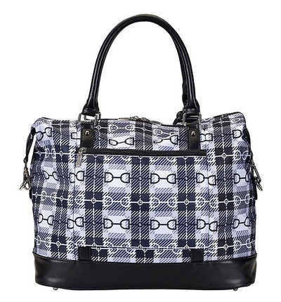 AWST Int'l Snaffle Bit Pattern Travel Bag with Tassel