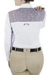 Equine Couture Ladies Nicolette Equicool Long Sleeve Show Shirt_4
