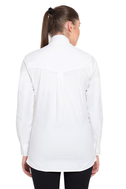 TuffRider Ladies Starter Long Sleeve Show Shirt_4