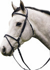 Henri de Rivel Pro Padded Dressage Bridle with Flash and Web Reins_2