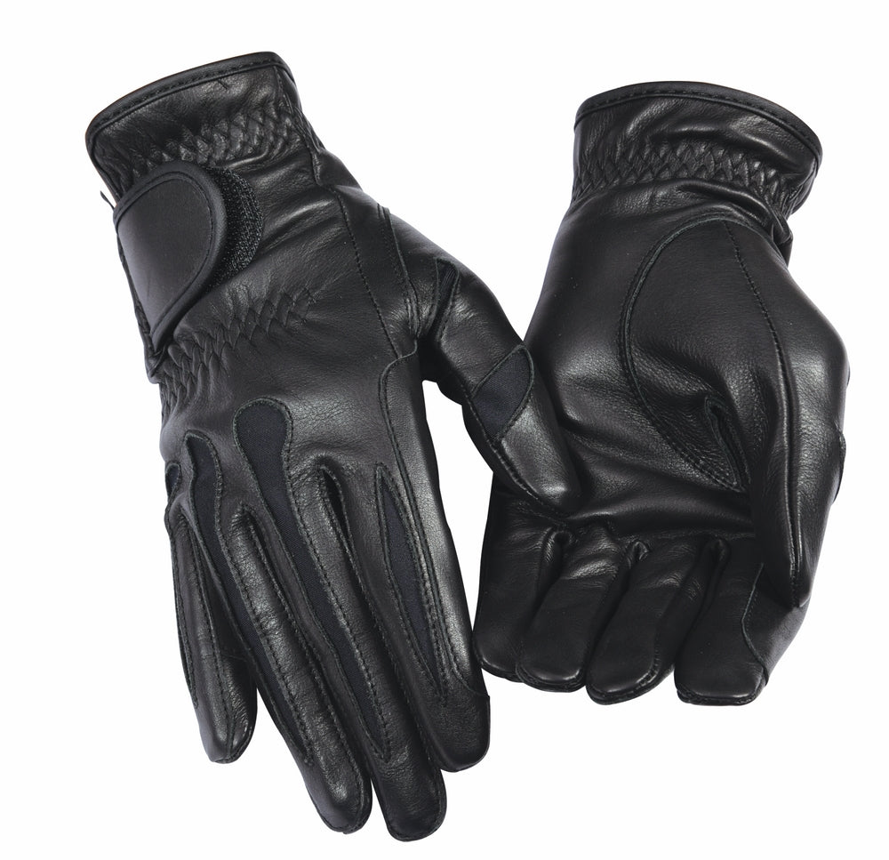 TuffRider Ladies Stretch Leather Riding Gloves_3281