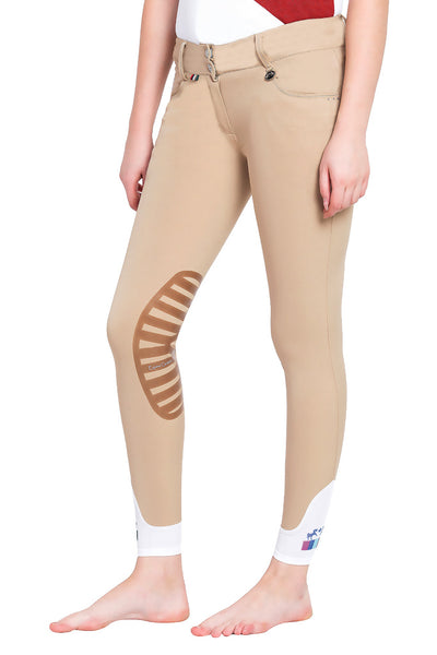 Equine Couture Ladies Darsy Silicone Knee Patch Breeches_7