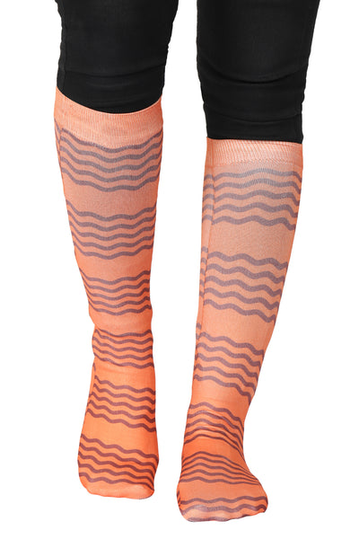 TuffRider Ladies CoolMax Printed Boot Socks_5450