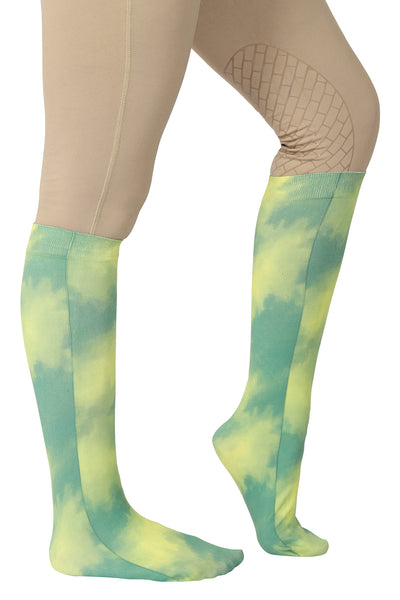 TUFFRIDER COTTON FEEL TIE DYE BOOT SOCKS