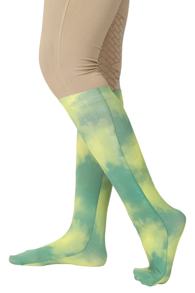 TUFFRIDER COTTON FEEL TIE DYE BOOT SOCKS