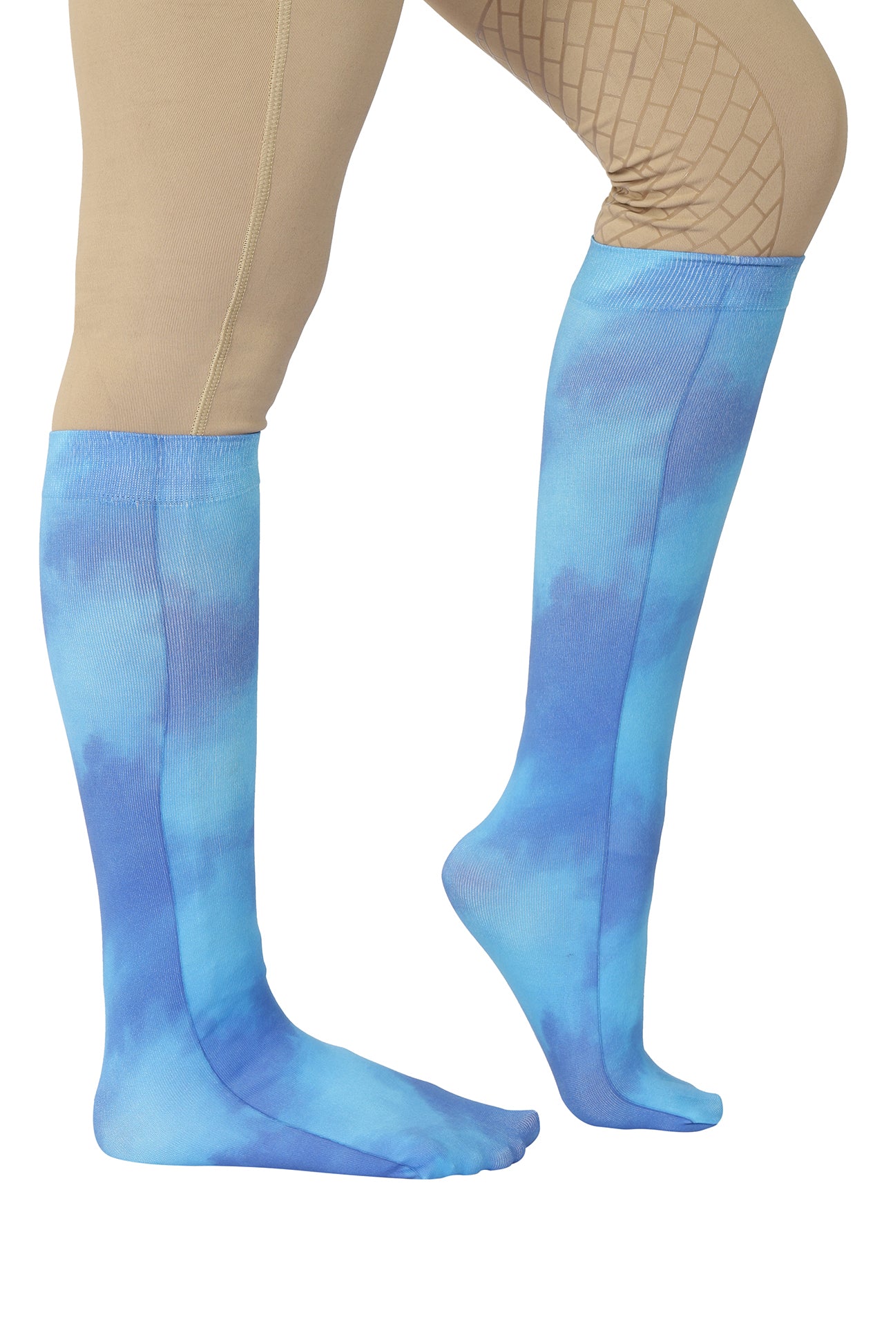 Tuffrider Children's Cotton Feel Tie Dye Boot Socks_5863