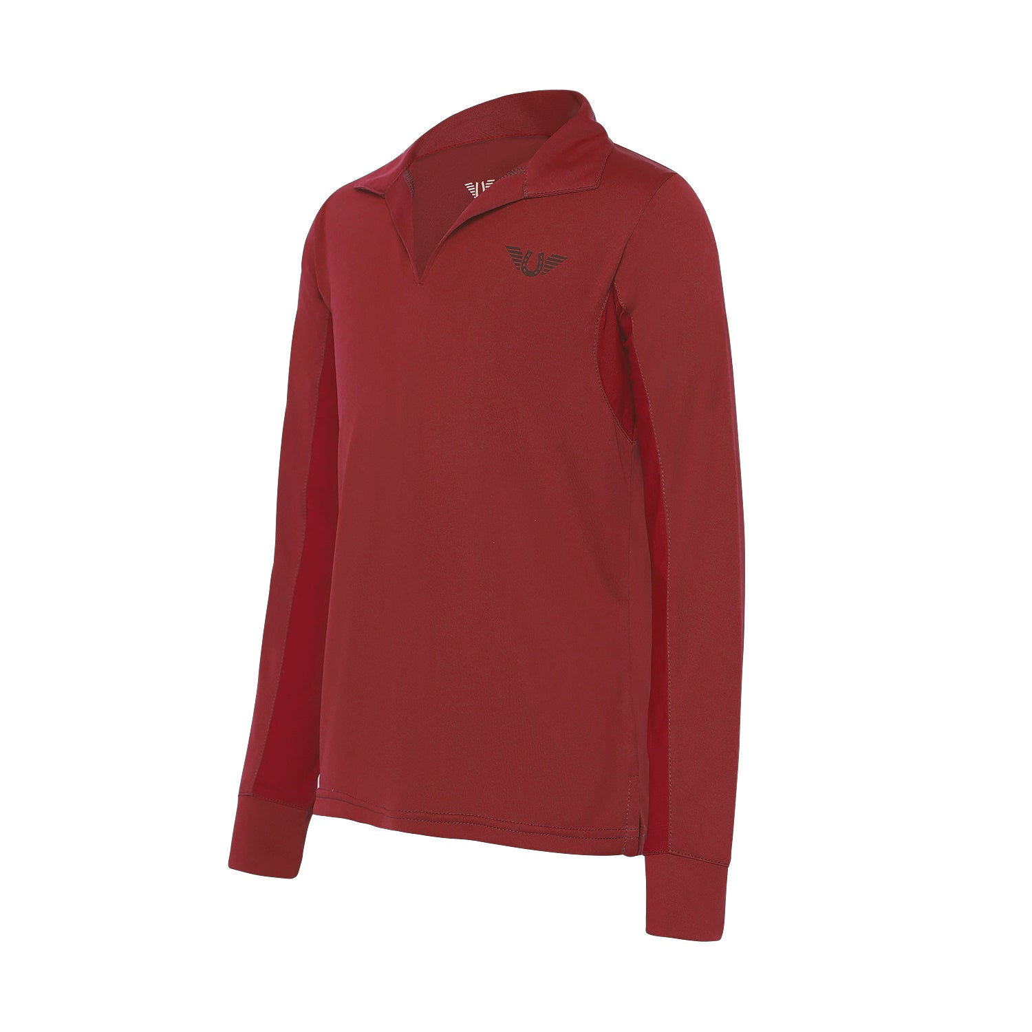 Tuffrider Children'S Taylor Long Sleeve Polo_5837