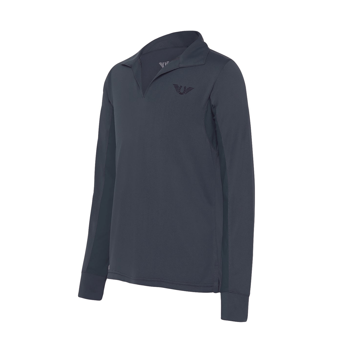 Tuffrider Children'S Taylor Long Sleeve Polo_5834