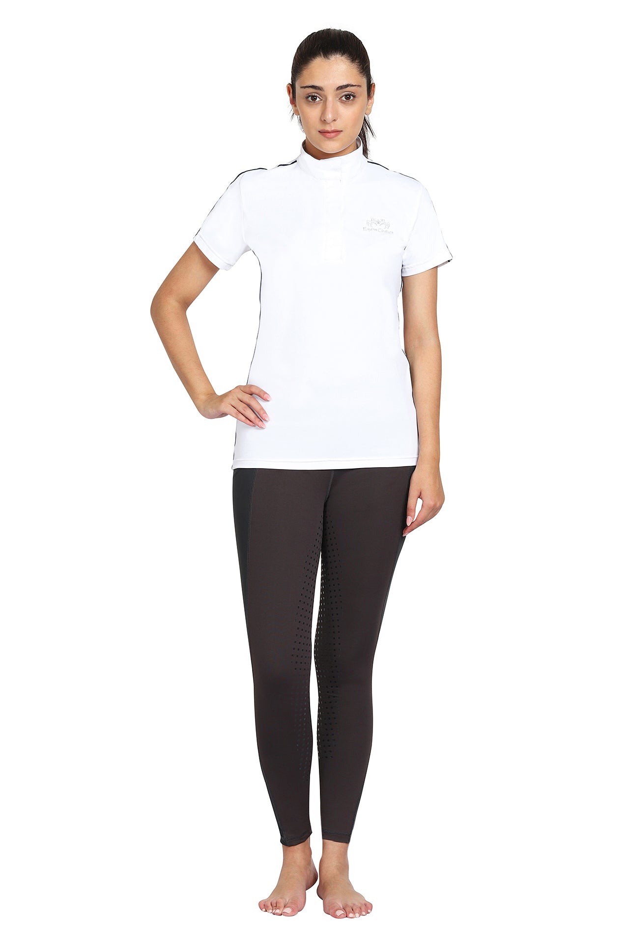 EQUINE COUTURE LADIES ELIANA SHORT SLEEVE SHOW SHIRT_5606