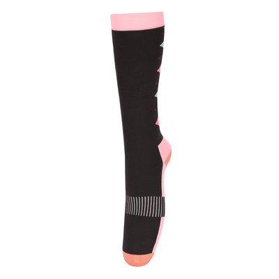 TUFFRIDER NEON WINTER ARGYLE SOCKS_5462