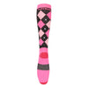 TUFFRIDER NEON VENTILATED ARGYLE SOCKS_5461