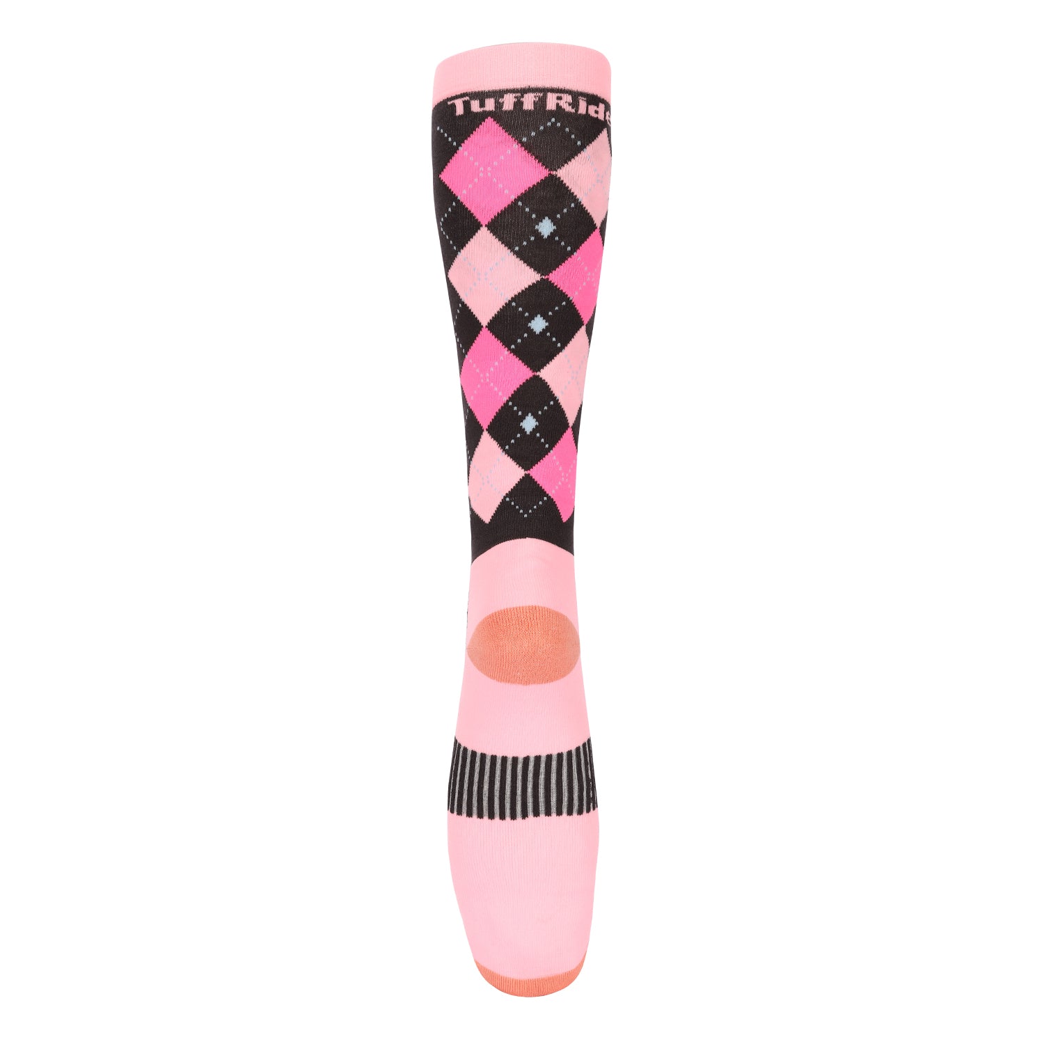 TUFFRIDER NEON VENTILATED ARGYLE SOCKS_5455