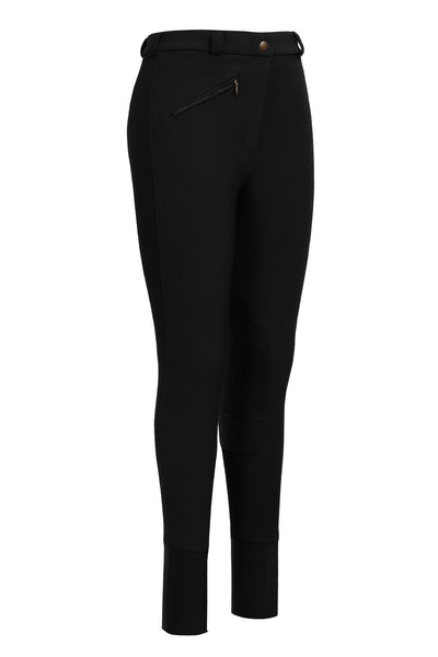 Tuffrider Ladies Long Ribb Knee Patch Breeches_5894