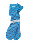 Lettia Adult Blue Jumper Boot Socks - 3 Pack