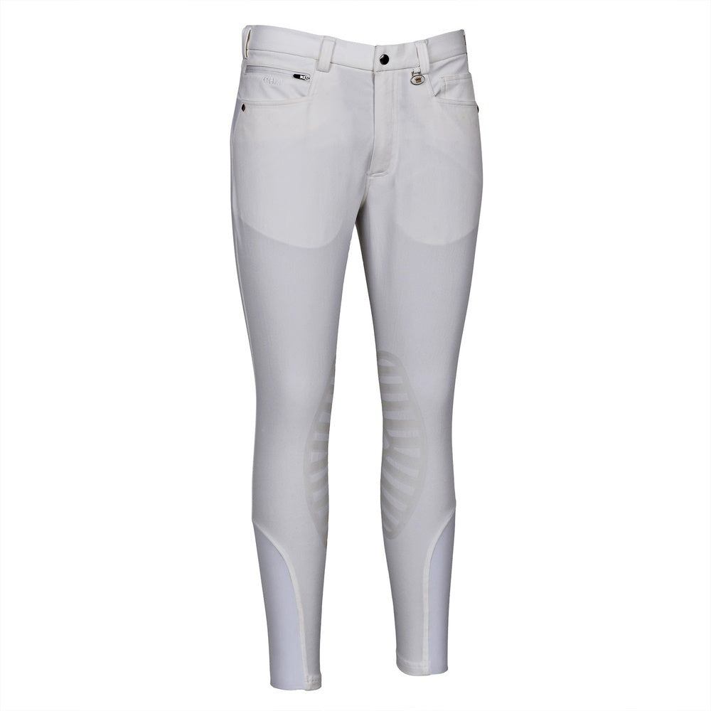 George H Morris Men's Rider Silicone Knee Patch Breeches_1