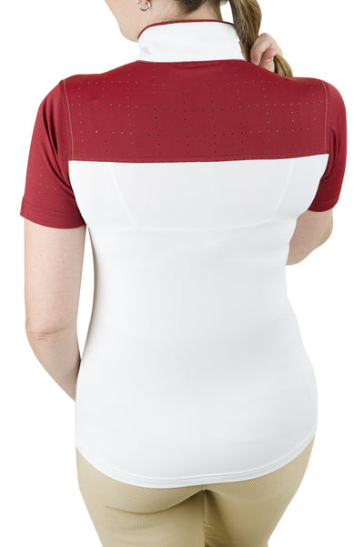 Equine Couture Ladies Magda Equicool Short Sleeve Show Shirt_6