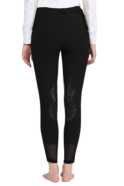 Tuffrider Tiffany Ribbed Breech With Silicone Knee Patch_5