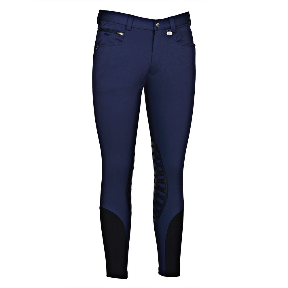 George H Morris Men's Rider Silicone Knee Patch Breeches_4
