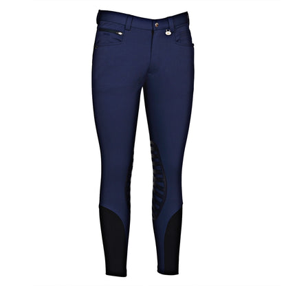 George H Morris Men's Rider Silicone Knee Patch Breeches_4