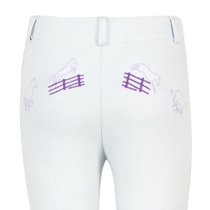 TuffRider Children's Cotton Embroidered Pull-On Jodhpurs_25