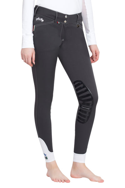 Equine Couture Ladies Brinley Silicone Knee Patch Breeches_6