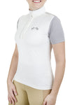 Equine Couture Ladies Magda Equicool Short Sleeve Show Shirt_10