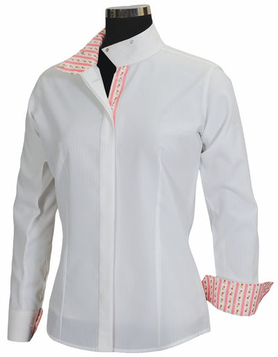 Equine Couture Ladies Isabel Coolmax Long Sleeve Show Shirt_1