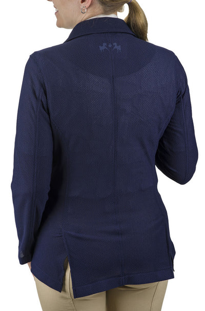 Equine Couture Women EquiVent 4-Snap Button Lite Show Coat